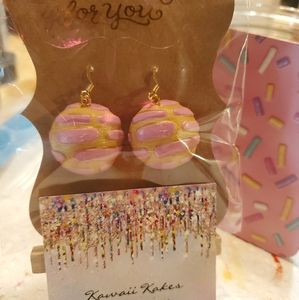 Custom concha earrings